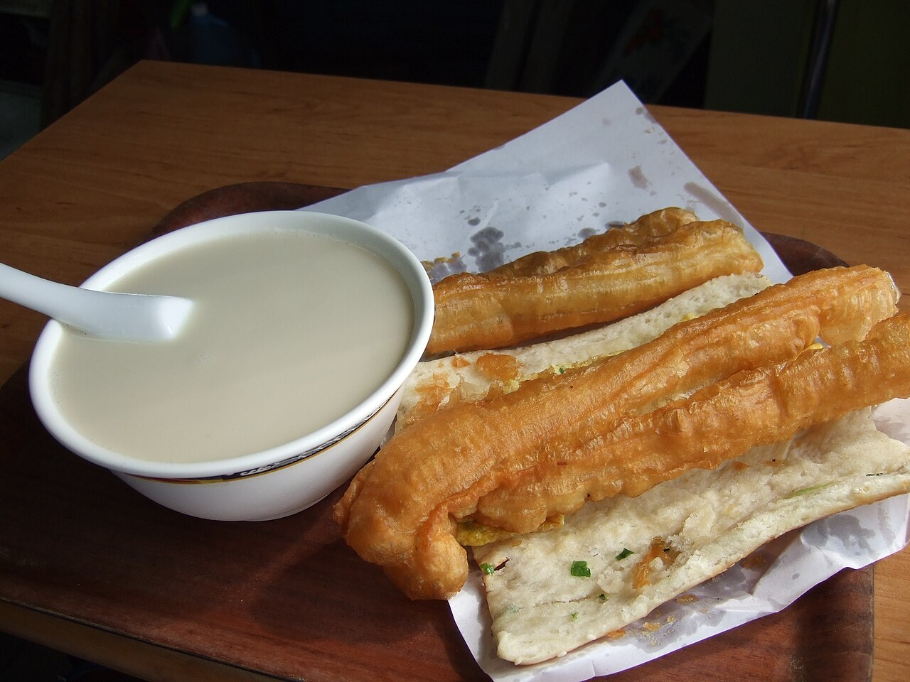 现磨豆浆